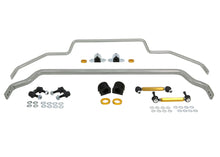 Cargar imagen en el visor de la galería, Whiteline 09-17 Nissan GT-R (Premium) / 12-16 GT-R Black Edition Front and Rear Swaybar Kit