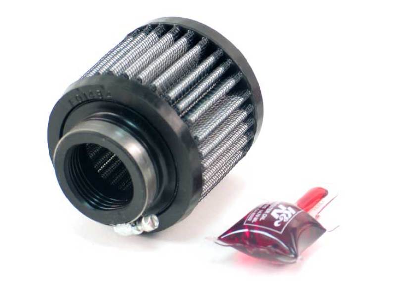 K&N 62-1430 Crankcase Vent Filter — 1.375in Flange ID x 3in OD x 2.5in H Cotton Gauze
