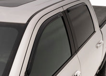 Cargar imagen en el visor de la galería, AVS 06-08 Dodge RAM 1500 Mega Cab Ventvisor In-Channel Front &amp; Rear Window Deflectors 4pc - Smoke