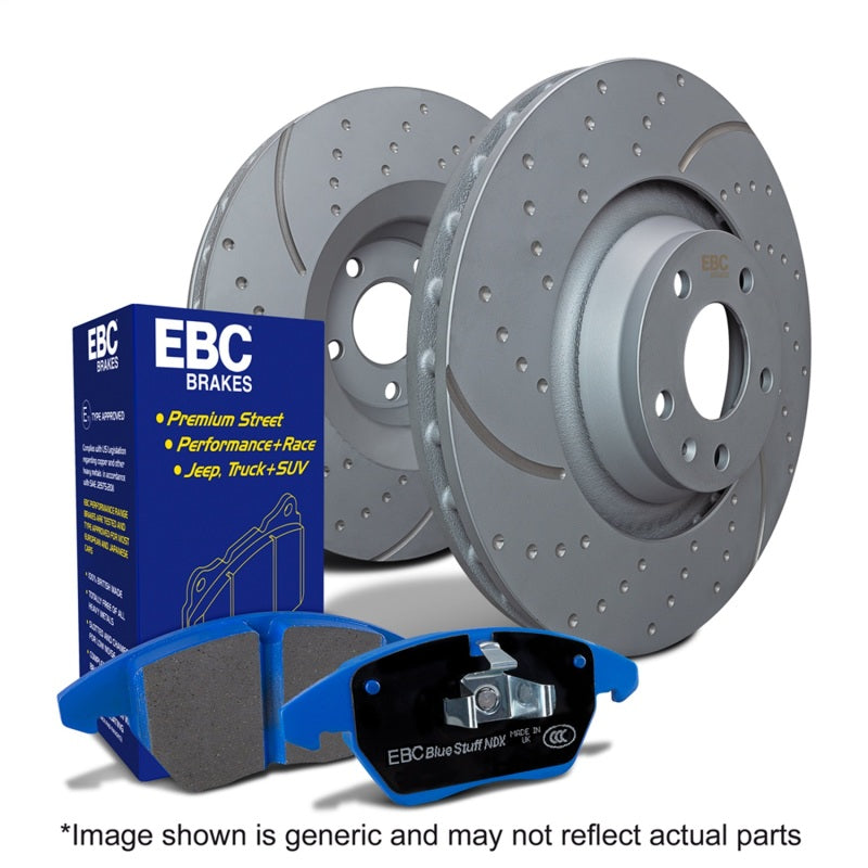 EBC S6 Kits Bluestuff Pads and GD Rotors