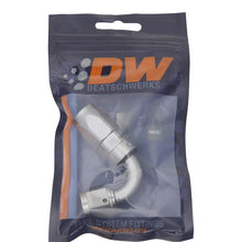 Load image into Gallery viewer, DeatschWerks 6AN Female Swivel 120-Degree Hose End CPE - Anodized DW Titanium