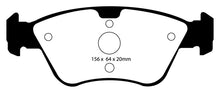 Cargar imagen en el visor de la galería, EBC 03-08 Chrysler Crossfire 3.2 Yellowstuff Front Brake Pads