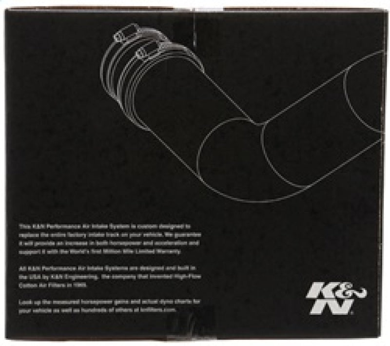 Kit de admisión de aire con compresor de aire K&amp;N 12-13 para Jeep Wrangler 3.6L-V6