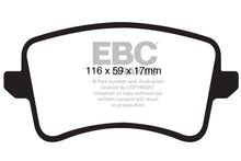 Cargar imagen en el visor de la galería, EBC 09-11 Audi A4 2.0 Turbo Ultimax2 Rear Brake Pads