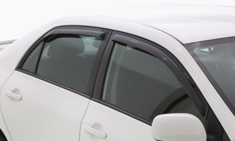 AVS 96-00 Honda Civic Ventvisor In-Channel Front & Rear Window Deflectors 4pc - Smoke