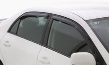 Cargar imagen en el visor de la galería, AVS 07-10 Chevy Aveo Ventvisor In-Channel Front &amp; Rear Window Deflectors 4pc - Smoke