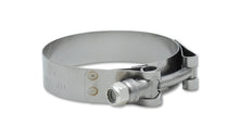 Cargar imagen en el visor de la galería, Vibrant Stainless Steel T-Bolt Clamps - Clamp Range 2.40in-2.64in (2 Pack)