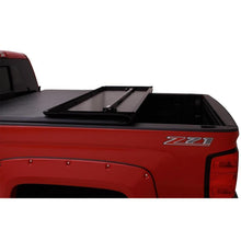 Cargar imagen en el visor de la galería, Lund 16-23 Toyota Tacoma (5ft. Bed) Hard Fold Tonneau Cover - Black