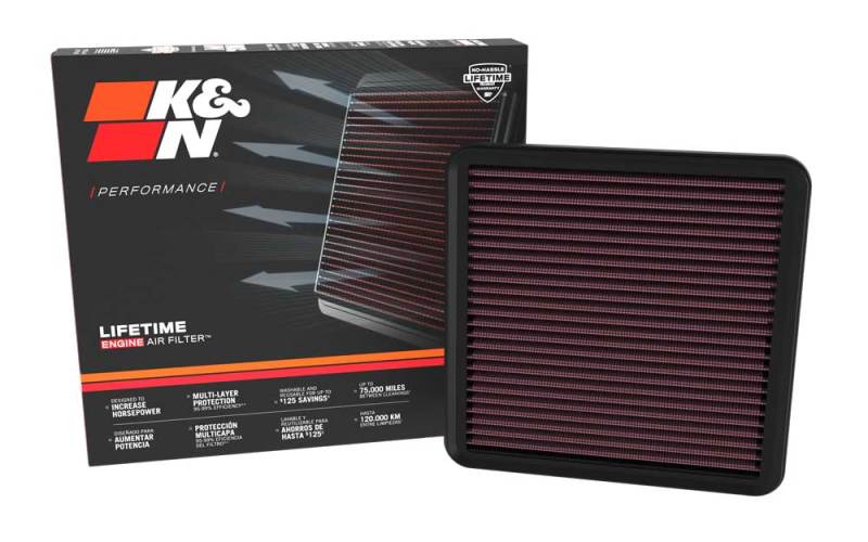 K&N 33-5131 Replacement Air Filter — Fits 2022-2024 Hyundai Elantra N