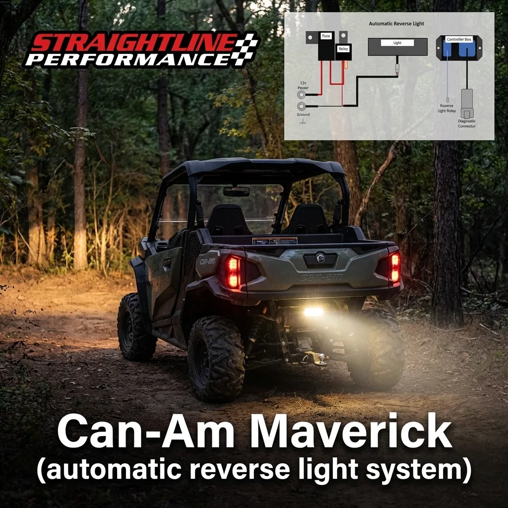 Straightline Smart Wire Reverse Light KIT Single Light CAN (282-112)