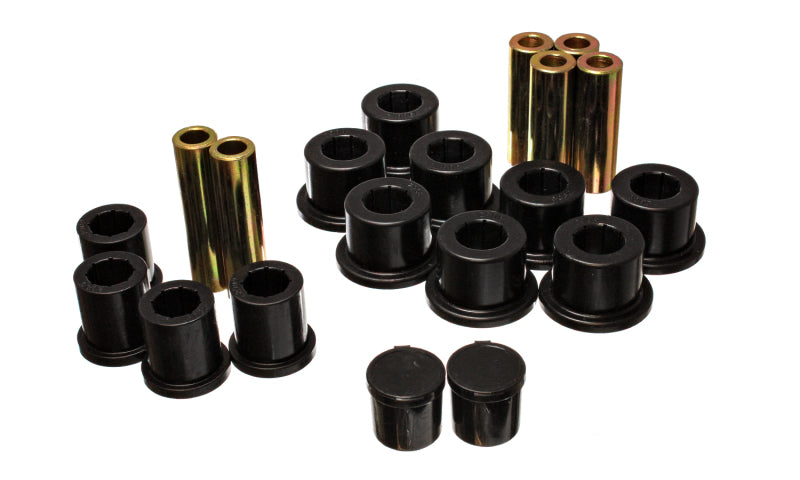 Energy Suspension Rear Spring Bushing Set - Black