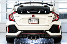 Cargar imagen en el visor de la galería, AWE Tuning 2017+ Honda Civic Type R Touring Edition Exhaust w/Front &amp; Mid Pipes - Chrome Silver Tips