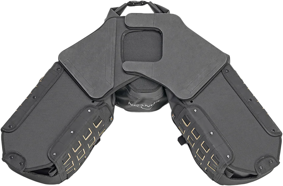 GIVI Canyon ADV Modular Base w/Bags TWO 16L EA ONE 12L (GRT721B)