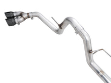 Cargar imagen en el visor de la galería, AWE 0FG 21+ Ford F150 Dual Side Exit Cat-Back Exhaust - 4.5in Diamond Black Tips