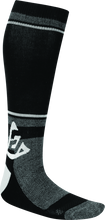 Cargar imagen en el visor de la galería, Answer Moto Socks Black Youth - Small/Medium