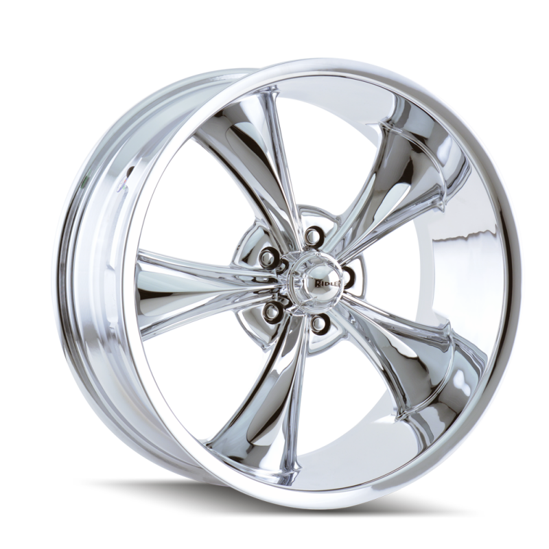 Ridler 695 20x8.5 / 5x127 BP / 0mm Offset / 83.82mm Hub Chrome Wheel (695-2873C)
