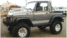 Cargar imagen en el visor de la galería, Guardabarros de bolsillo Bushwacker 86-95 Suzuki Samurai, 4 piezas, color negro