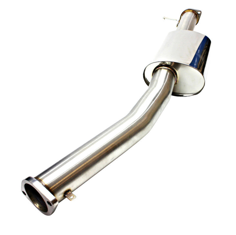 ISR Performance MB SE Type -E Dual Tip Exhaust Axle Back — 89-94 Nissan 240sx