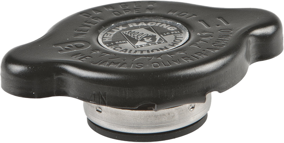 Helix Radiator CAP Black 16 PSI (212-1112)