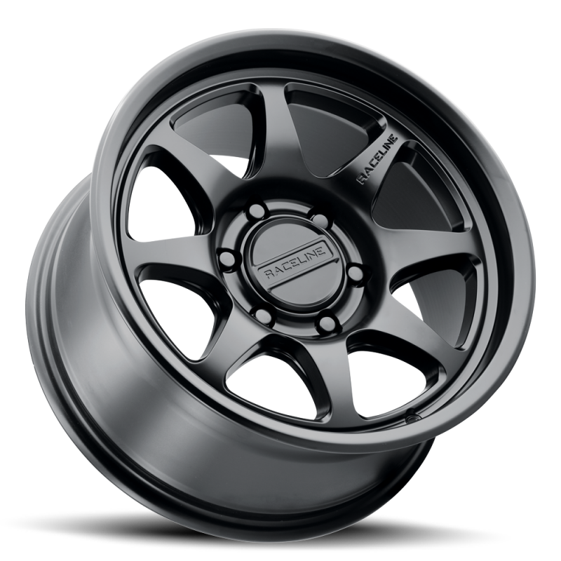 Raceline 962B Maverick 17x8.5in / 6x139.7 BP / 0mm Offset / 106.1mm Bore - Satin Black