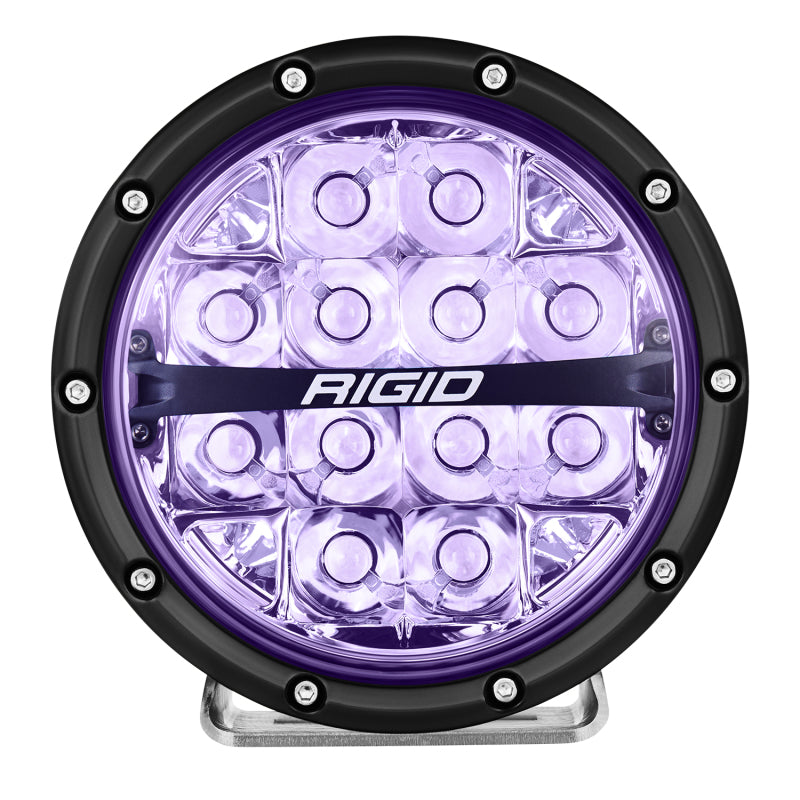 Foco LED todoterreno de 6 pulgadas de la serie 360 ​​de Rigid Industries, RGBW