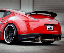 Cargar imagen en el visor de la galería, HKS 09+ 370z Dual Hi-Power Titanium Tip Catback Exhaust (requires removal of emissions canister shie