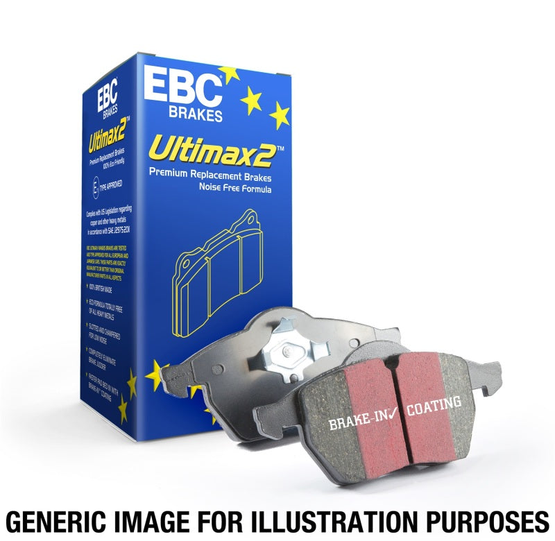 EBC 14+ Mini Hardtop 1.5 Turbo Cooper Ultimax2 Rear Brake Pads