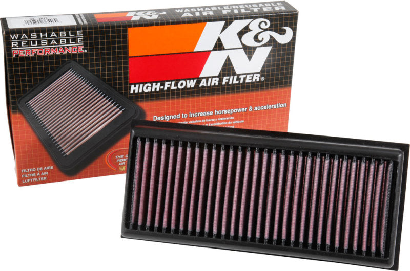 K&N 33-3072 High-Flow Drop-In Air Filter — Fits 2016-2021 Mercedes-Benz G550