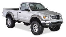 Cargar imagen en el visor de la galería, Bushwacker 95-04 Toyota Tacoma Fleetside Cutout Style Flares 4pc 74.5in Bed w/ 4WD Only - Black