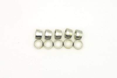 DeatschWerks 6AN Black Nylon PTFE Hose End Olive Insert (10 Pack)