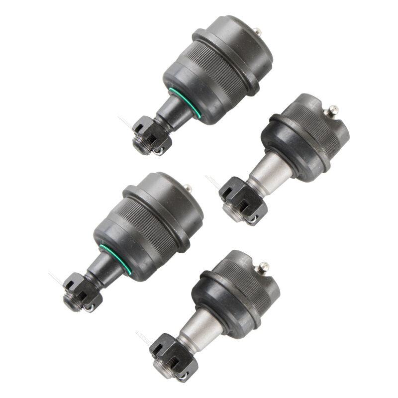 Synergy Mfg HD Knurled Front Ball Joint Set — Fits Jeep TJ/LJ/XJ/YJ/ZJ Dana 30/44