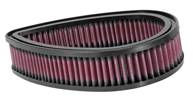 K&N Custom Air Filter 6.25in W 9.688in L 2.188in H — For K&N RK Series Harley-Davidson Air Cleaners