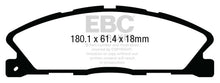 Cargar imagen en el visor de la galería, EBC 13+ Ford Taurus 3.5 Twin Turbo SHO Yellowstuff Front Brake Pads