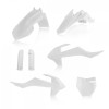 Acerbis 19+ KTM SX65/ 21-23 GasGas MC65(No Air Box/Covers) Full Plastic Kit - White (2791520002)