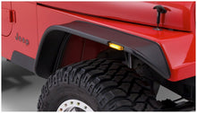 Cargar imagen en el visor de la galería, Guardabarros estilo plano Bushwacker para Jeep Wrangler 87-95, 4 piezas (excluye Renegade), color negro