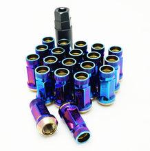 Cargar imagen en el visor de la galería, Wheel Mate Muteki SR45R Lug Nut Kit 12x1.25 - Burned Blue