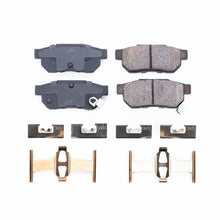 Cargar imagen en el visor de la galería, Power Stop 86-01 Acura Integra Rear Z17 Evolution Ceramic Brake Pads w/Hardware