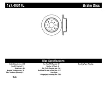 Load image into Gallery viewer, StopTech 90-96 Acura Integra / 97-01 Integra (Exc. Type R) Slotted &amp; Drilled Left Rear Rotor