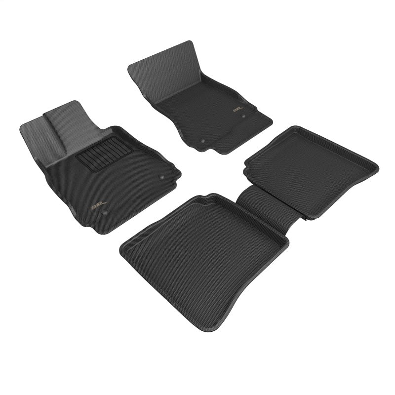 3D MAXpider 07-13 Mercedes-Benz S-CLASS/S65 AMG (W221) / S63 AMG (W221) Kagu Black Full Set
