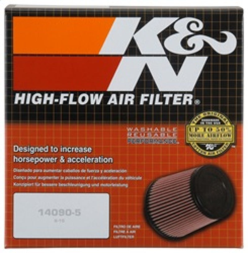 K&N E-2022 High-Flow Drop-In Air Filter — Fits 05-06 BMW 325i/330i/330xi/330Ci