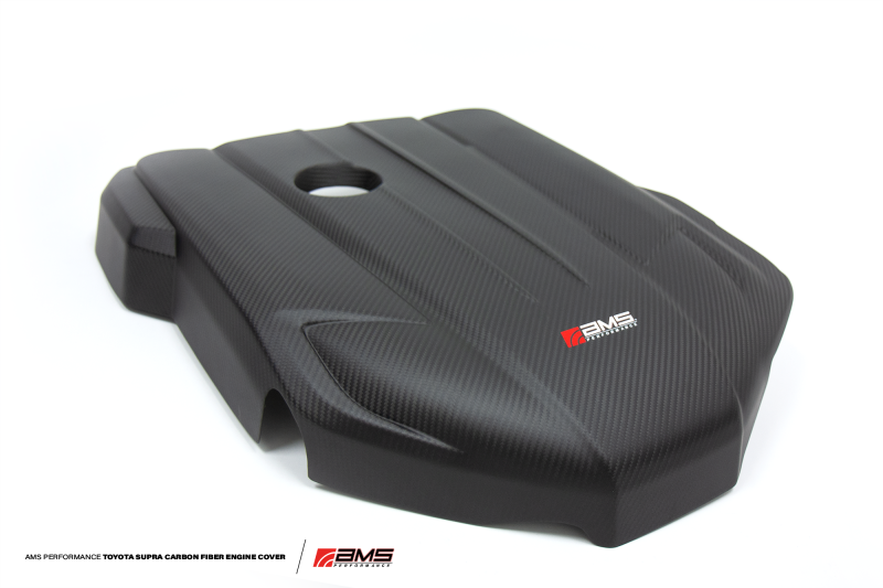 Cubierta de motor de fibra de carbono AMS Performance para Toyota GR Supra 2020+