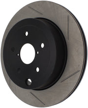 Cargar imagen en el visor de la galería, StopTech Power Slot 08-10 Subaru Impreza STi Rear Right Slotted Rotor