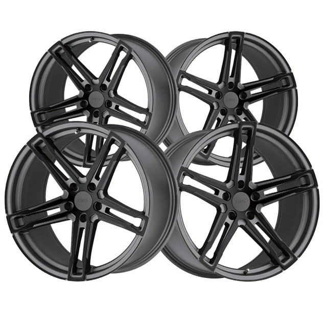 TSW Alloy Wheels TWMEC 19X9.5 5X112 M-GNMTL M-BLK 50MM