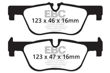 Cargar imagen en el visor de la galería, EBC 14+ BMW 228 Coupe 2.0 Turbo ATE calipers Greenstuff Rear Brake Pads