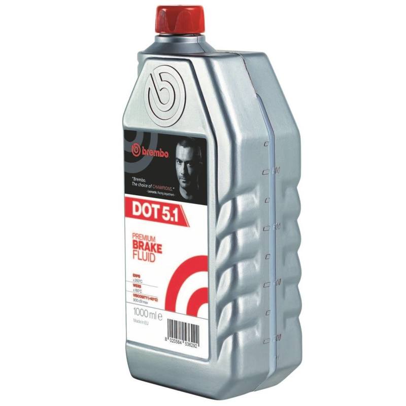 Brembo DOT 5.1 Brake Fluid 1000ML — High Performance Synthetic Fluid