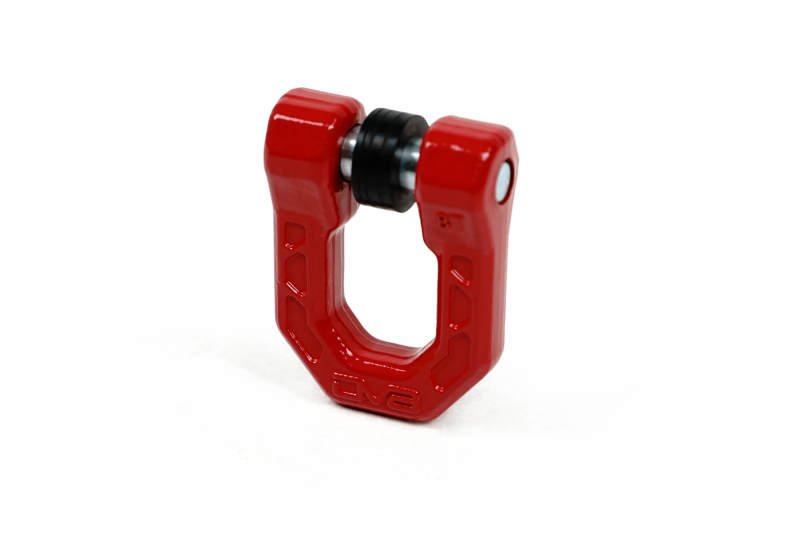 DV8 Offroad Elite Series D-Ring Shackles - Pair (Red)