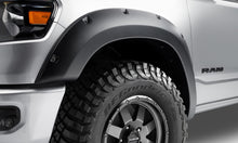 Cargar imagen en el visor de la galería, Bushwacker 19-22 Ram 1500 (Excl. Rebel/TRX) 76.3 &amp; 67.4in Bed Forge Style Flares 4pc - Tex. Blk