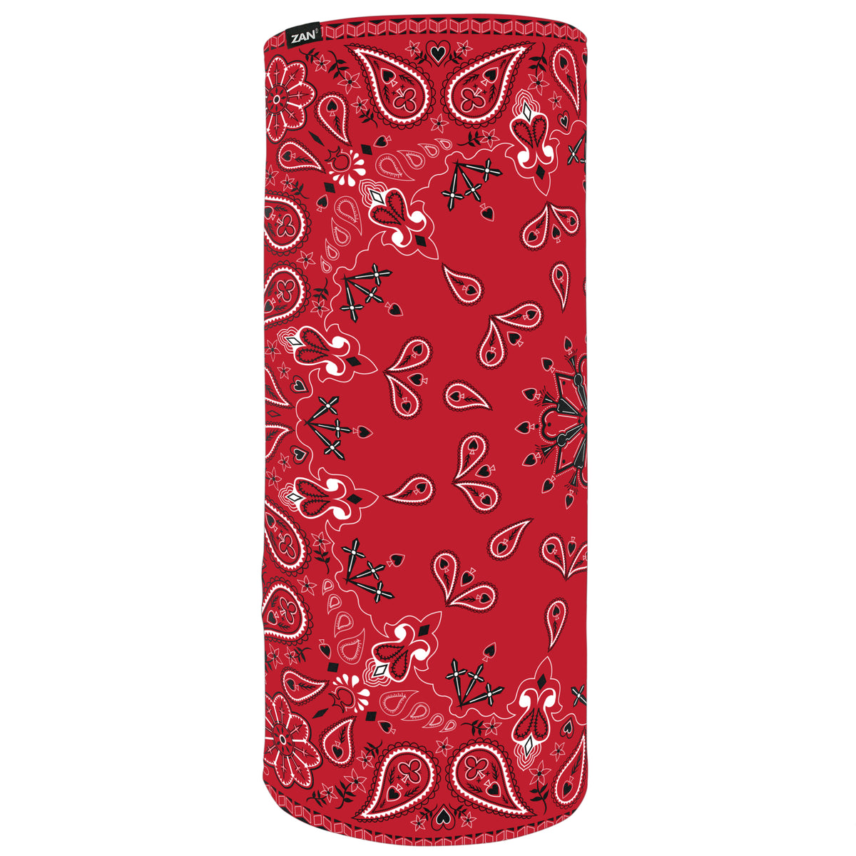 ZAN Sportflex Motley Tube RED Paisley (TL106)