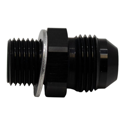 DeatschWerks 8AN to M16 x 1.5 Metric Adapter - Anodized Matte Black