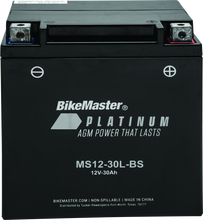 Cargar imagen en el visor de la galería, BikeMaster AGM Battery - MS12-30L-BS